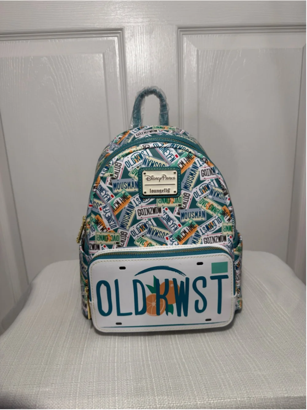 Women's Loungefly Disney Old Key West Backpack and Ears Set NWT